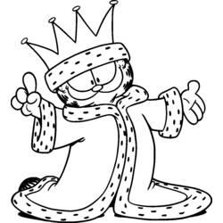 Dibujo para colorear: Garfield (Dibujos Animados y Series Animadas) #26164 - Dibujos para Colorear e Imprimir Gratis