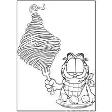 Dibujo Garfield (Dibujos Animados y Series Animadas) #26202 para imprimir y colorear