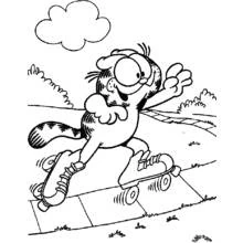 Dibujo Garfield (Dibujos Animados y Series Animadas) #26242 para imprimir y colorear