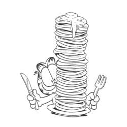 Dibujo para colorear: Garfield (Dibujos Animados y Series Animadas) #26246 - Dibujos para Colorear e Imprimir Gratis