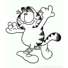 Dibujo Garfield (Dibujos Animados y Series Animadas) #26272 para imprimir y colorear