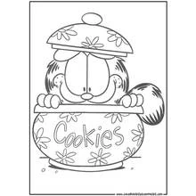 Dibujo Garfield (Dibujos Animados y Series Animadas) #26297 para imprimir y colorear
