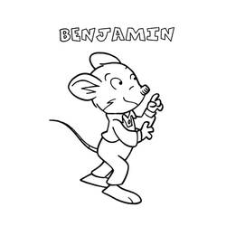 Dibujos para colorear: Geronimo Stilton - Dibujos para Colorear e Imprimir Gratis