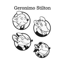 Dibujo para colorear: Geronimo Stilton (Dibujos Animados y Series Animadas) #212964 - Dibujos para Colorear e Imprimir Gratis