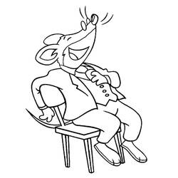 Dibujo para colorear: Geronimo Stilton (Dibujos Animados y Series Animadas) #212969 - Dibujos para Colorear e Imprimir Gratis