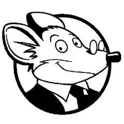 Dibujo para colorear: Geronimo Stilton (Dibujos Animados y Series Animadas) #212970 - Dibujos para Colorear e Imprimir Gratis
