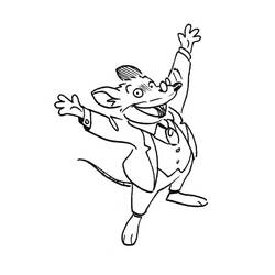 Dibujo para colorear: Geronimo Stilton (Dibujos Animados y Series Animadas) #212971 - Dibujos para Colorear e Imprimir Gratis