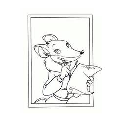 Dibujo para colorear: Geronimo Stilton (Dibujos Animados y Series Animadas) #212976 - Dibujos para Colorear e Imprimir Gratis