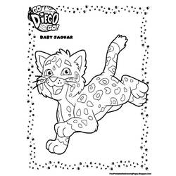 Dibujo para colorear: Go Diego! (Dibujos Animados y Series Animadas) #48513 - Dibujos para Colorear e Imprimir Gratis