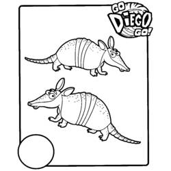 Dibujo para colorear: Go Diego! (Dibujos Animados y Series Animadas) #48546 - Dibujos para Colorear e Imprimir Gratis
