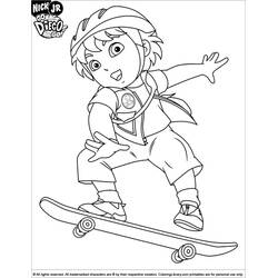 Dibujo para colorear: Go Diego! (Dibujos Animados y Series Animadas) #48553 - Dibujos para Colorear e Imprimir Gratis