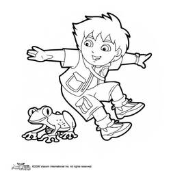 Dibujo para colorear: Go Diego! (Dibujos Animados y Series Animadas) #48592 - Dibujos para Colorear e Imprimir Gratis