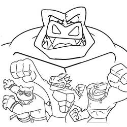 Dibujo para colorear: Goo Jit Zu (Dibujos Animados y Series Animadas) #187764 - Dibujos para Colorear e Imprimir Gratis