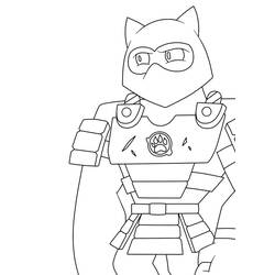 Dibujos para colorear: Goo Jit Zu - Dibujos para Colorear e Imprimir Gratis
