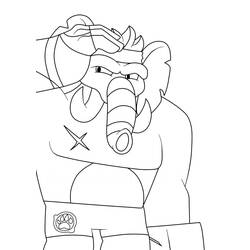 Dibujo para colorear: Goo Jit Zu (Dibujos Animados y Series Animadas) #187773 - Dibujos para Colorear e Imprimir Gratis