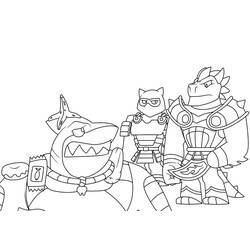 Dibujo para colorear: Goo Jit Zu (Dibujos Animados y Series Animadas) #187774 - Dibujos para Colorear e Imprimir Gratis