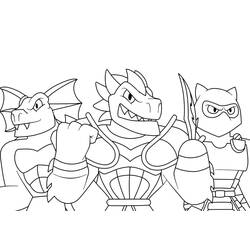 Dibujo para colorear: Goo Jit Zu (Dibujos Animados y Series Animadas) #187778 - Dibujos para Colorear e Imprimir Gratis