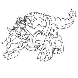 Dibujo para colorear: Gormiti (Dibujos Animados y Series Animadas) #210450 - Dibujos para Colorear e Imprimir Gratis