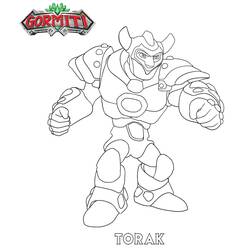 Dibujo para colorear: Gormiti (Dibujos Animados y Series Animadas) #210474 - Dibujos para Colorear e Imprimir Gratis