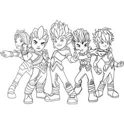 Dibujo para colorear: Gormiti (Dibujos Animados y Series Animadas) #210475 - Dibujos para Colorear e Imprimir Gratis