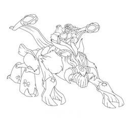 Dibujo para colorear: Gormiti (Dibujos Animados y Series Animadas) #210477 - Dibujos para Colorear e Imprimir Gratis