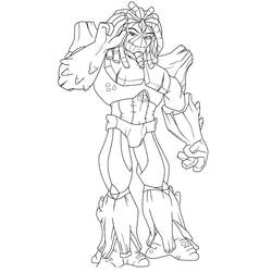 Dibujo para colorear: Gormiti (Dibujos Animados y Series Animadas) #210480 - Dibujos para Colorear e Imprimir Gratis