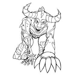Dibujo para colorear: Gormiti (Dibujos Animados y Series Animadas) #210486 - Dibujos para Colorear e Imprimir Gratis