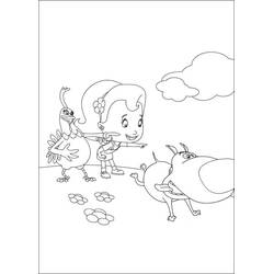 Dibujo para colorear: Grabouillon (Dibujos Animados y Series Animadas) #213074 - Dibujos para Colorear e Imprimir Gratis