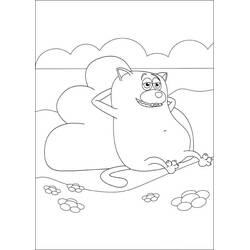 Dibujo para colorear: Grabouillon (Dibujos Animados y Series Animadas) #213075 - Dibujos para Colorear e Imprimir Gratis