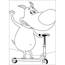 Dibujo para colorear: Grabouillon (Dibujos Animados y Series Animadas) #213077 - Dibujos para Colorear e Imprimir Gratis