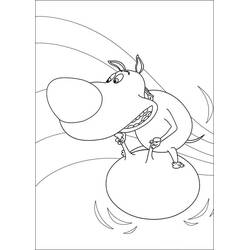 Dibujo para colorear: Grabouillon (Dibujos Animados y Series Animadas) #213078 - Dibujos para Colorear e Imprimir Gratis