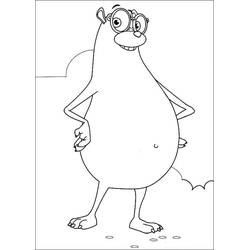 Dibujo para colorear: Grabouillon (Dibujos Animados y Series Animadas) #213089 - Dibujos para Colorear e Imprimir Gratis