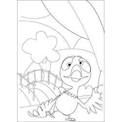 Dibujo para colorear: Grabouillon (Dibujos Animados y Series Animadas) #213092 - Dibujos para Colorear e Imprimir Gratis