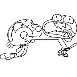Dibujo para colorear: Gumball (Dibujos Animados y Series Animadas) #188486 - Dibujos para Colorear e Imprimir Gratis