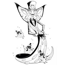Dibujo para colorear: Hazbin Hotel (Dibujos Animados y Series Animadas) #213560 - Dibujos para Colorear e Imprimir Gratis