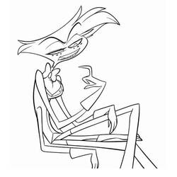 Dibujo para colorear: Hazbin Hotel (Dibujos Animados y Series Animadas) #213563 - Dibujos para Colorear e Imprimir Gratis