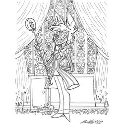 Dibujo para colorear: Hazbin Hotel (Dibujos Animados y Series Animadas) #213571 - Dibujos para Colorear e Imprimir Gratis
