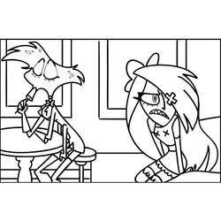 Dibujo para colorear: Hazbin Hotel (Dibujos Animados y Series Animadas) #213572 - Dibujos para Colorear e Imprimir Gratis