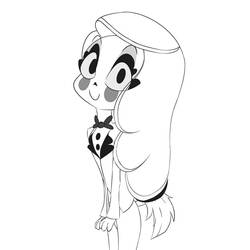 Dibujo para colorear: Hazbin Hotel (Dibujos Animados y Series Animadas) #213576 - Dibujos para Colorear e Imprimir Gratis
