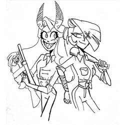 Dibujo para colorear: Hazbin Hotel (Dibujos Animados y Series Animadas) #213577 - Dibujos para Colorear e Imprimir Gratis