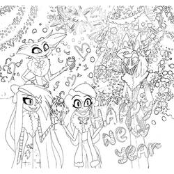 Dibujo para colorear: Hazbin Hotel (Dibujos Animados y Series Animadas) #213583 - Dibujos para Colorear e Imprimir Gratis