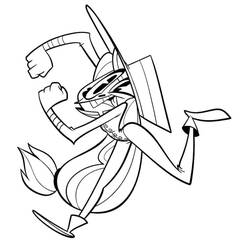 Dibujo para colorear: Hazbin Hotel (Dibujos Animados y Series Animadas) #213587 - Dibujos para Colorear e Imprimir Gratis