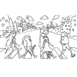 Dibujo para colorear: Hora de Aventura (Dibujos Animados y Series Animadas) #206896 - Dibujos para Colorear e Imprimir Gratis