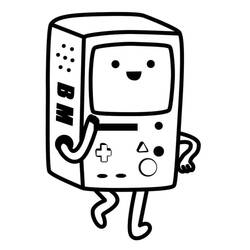 Dibujo para colorear: Hora de Aventura (Dibujos Animados y Series Animadas) #206901 - Dibujos para Colorear e Imprimir Gratis