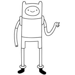 Dibujo para colorear: Hora de Aventura (Dibujos Animados y Series Animadas) #206918 - Dibujos para Colorear e Imprimir Gratis