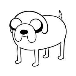 Dibujo para colorear: Hora de Aventura (Dibujos Animados y Series Animadas) #206929 - Dibujos para Colorear e Imprimir Gratis
