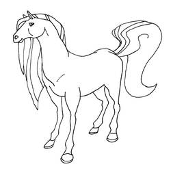Dibujo para colorear: Horseland (Dibujos Animados y Series Animadas) #53797 - Dibujos para Colorear e Imprimir Gratis