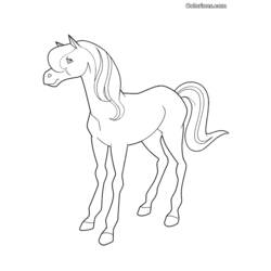 Dibujo para colorear: Horseland (Dibujos Animados y Series Animadas) #53798 - Dibujos para Colorear e Imprimir Gratis