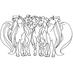 Dibujo para colorear: Horseland (Dibujos Animados y Series Animadas) #53802 - Dibujos para Colorear e Imprimir Gratis