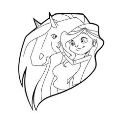 Dibujo para colorear: Horseland (Dibujos Animados y Series Animadas) #53803 - Dibujos para Colorear e Imprimir Gratis